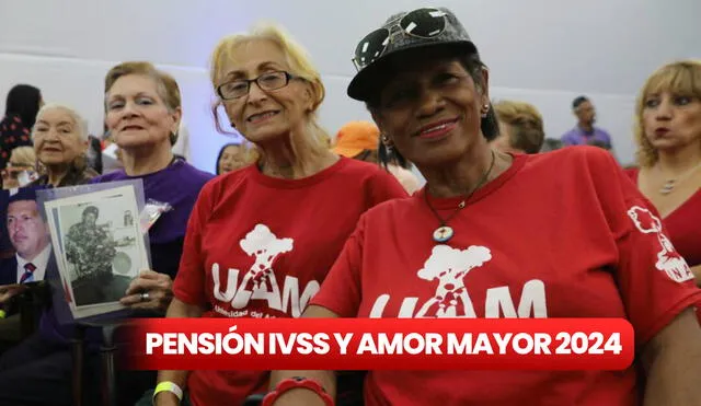 El pago en común que reciben los pensionados del IVSS y Amor Mayor es el Bono de Guerra. Foto: composición LR/Gobierno de Venezuela