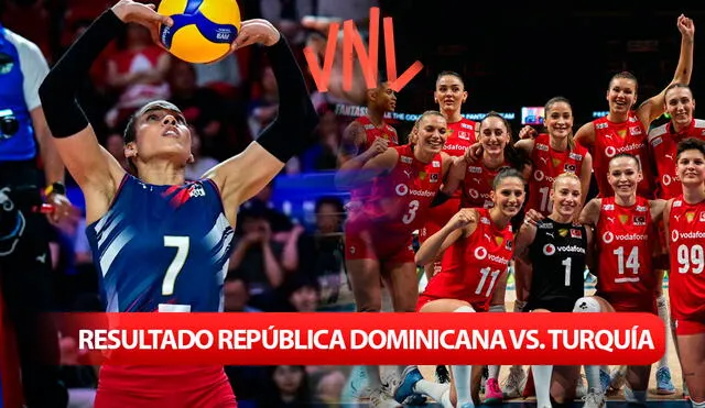 República Dominicana llega motivada luego de vencer a Alemania por la VNL 2024 femenino. Foto: composición LR/Volleyball World