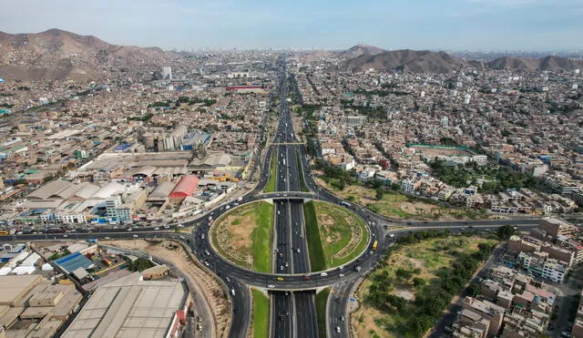 Anillo Vial Periférico promete descongestionar el trafico de Lima. Foto: Andina