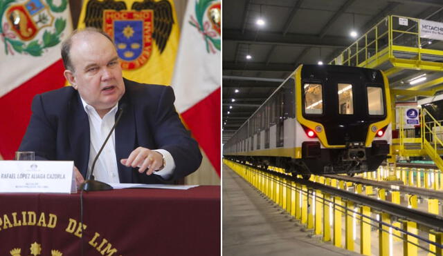 Alcalde de Lima se rehúsa a otorgar permisos para la construcción de la Línea 2. Foto: composición La República/Ositrán