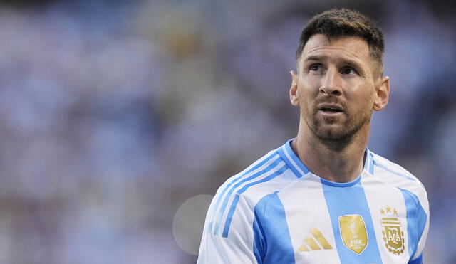 Lionel Messi declaró previo al inicio de la Copa América y señaló que está cerca su retiro. Foto: AFP
