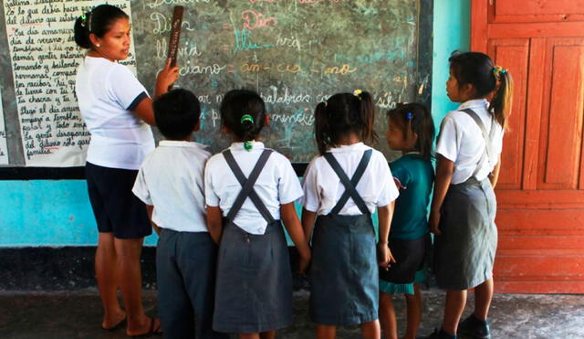 En una de las regiones del país, más del 90% de estudiantes no lograron el nivel satisfactorio en comprensión lectora ni en matemáticas. Foto: difusión