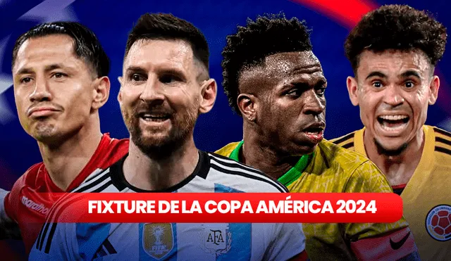 La Copa América de jugará entre el 20 de junio y el 14 de julio del 2024. Foto: composición LR/Jazmin Ceras