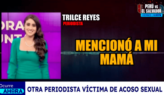 No es la primera vez que la reportera Trilce Reyes hace pública estas denuncias. Foto: ATV.