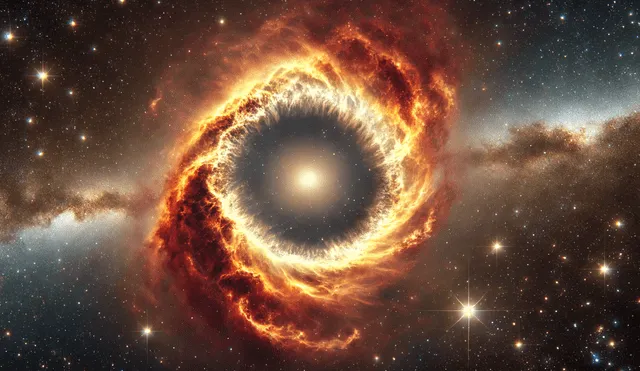 Los científicos postulan que El Gran Atractor no es un agujero negro supermasivo porque sus características son distintas. Foto: IA/LR