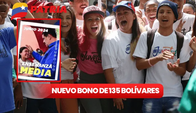 El Nuevo Bono en Venezuela de 135 bolívares se entrega a través del Sistema Patria. Foto: composición LR/ X/ Google Play