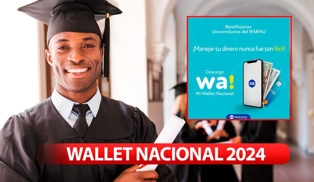 El Wallet Nacional 2024 se creó para facilitar el pago de becas a estudiantes universitarios becados de la nación de Panamá. Foto: composición LR/Vecteezy/Wa!