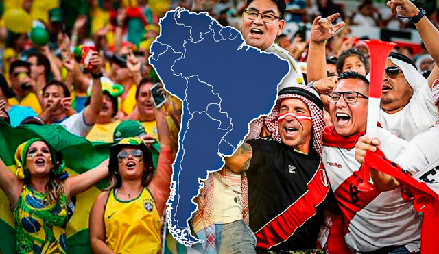 Este país de Sudamérica tiene los hinchas más creativos, apasionados y fieles, según la IA. Foto: composición LR/Freepik/Andina