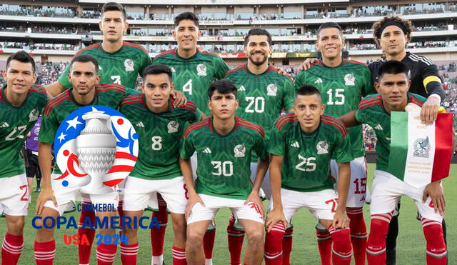 La selección mexicana integra el grupo B de la Copa América 2024. Foto: composición GLR/selección mexicana.