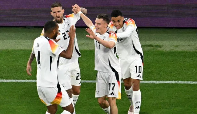 Alemania inauguró la Eurocopa 2024 con un partidazo ante Escocia. Foto: AFP