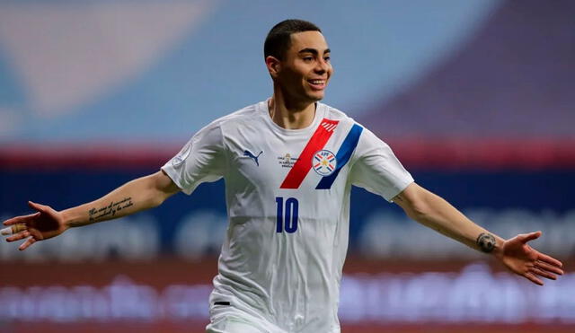 Miguel Almirón es uno de los jugadores llamados a liderar a Paraguay en la Copa América 2024. Foto: EFE