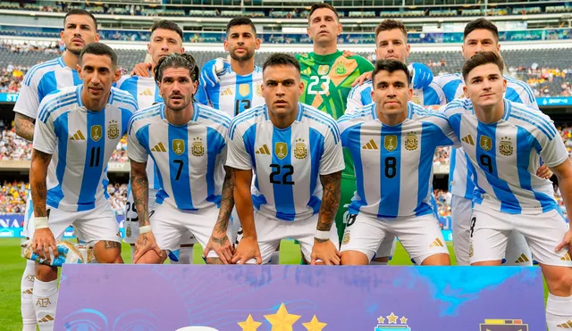 La selección argentina es la vigente campeona de la Copa América. Foto: AFA