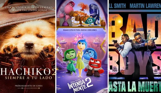 'Intensamente 2' supera a películas en taquilla. Foto: composición LR/ Pixar/ MUBI