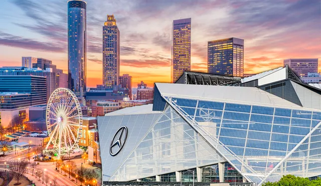 Atlanta, será la sede de inicio de la Copa América 2024. Conoce qué lugares no te puedes perder en la capital de Georgia. Foto: composición LR/Conmebol/Hertz