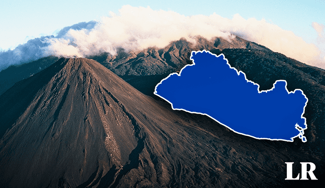 El volcán de Loma de Caldera cubrió una ciudad en El Salvador. Foto: composición Fabrizio Oviedo/LR/La prensa gráfica