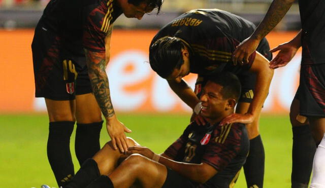 Edison Flores fue titular y anotó el único gol en la victoria ante El Salvador