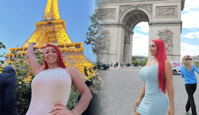 Deysi Araujo comparte en sus redes sociales su visita por diversos monumentos de Paris. Foto: composición LR/Deysi Araujo Instagram