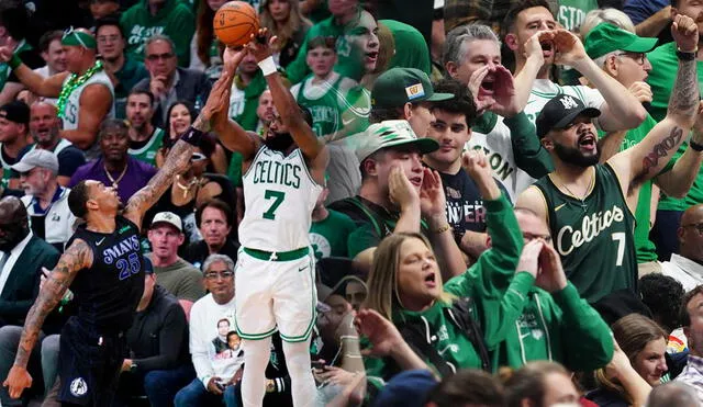 Boston Celtics y Dallas Mavericks jugarán un game adicional luego de la última victoria de los Mavs en el American Airlines Center. Foto: composición LR/Reuters