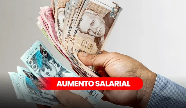 Aumento salarial está programado para fines de 2024. Foto: composición LR/Andina