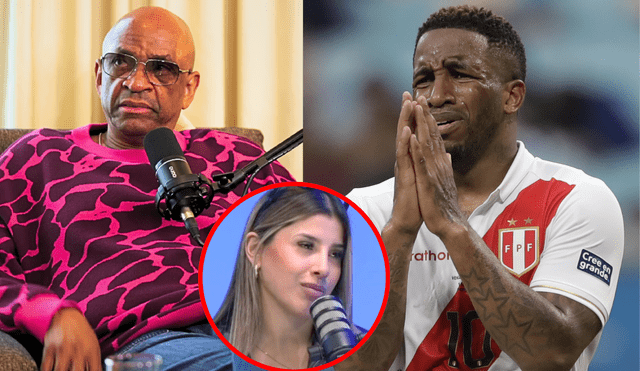 Jefferson Farfán y Yahaira Plasencia tuvieron una relación en el 2018. Foto: Composición LR/Captura Youtube/Andina