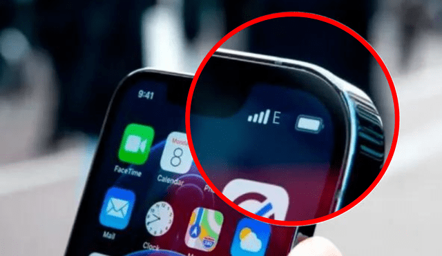 La letra 'E' indica que estás conectado a la red EDGE. Foto: Composición LR | Android Phoria