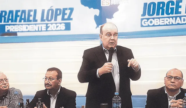 López Aliaga dejó Municipalidad de Lima unos días para hacer actividades proselitistas en Iquitos y marcó su proyección como candidato. Foto: difusión