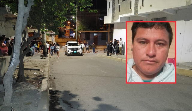 Crisanto Mora fue ultimado a pocos metros de su casa. Una sus amigos que lo acompañaba fue herido de gravedad y está con pronóstico reservado. Foto: composición LR/Javier Velasco