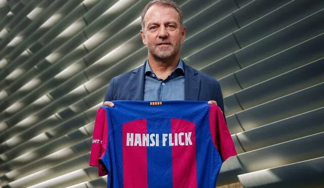 Hansi Flick fue anunciado como nuevo técnico del Barcelona por dos años el 29 de mayo de 2024. Foto: Instagram @fcbarcelona