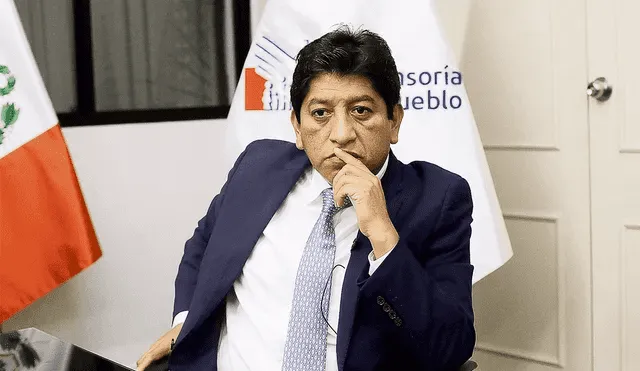 Defensor del Pueblo, Josué Gutiérrez, propone aumentar número de suplentes para la JNJ. Foto: Gerardo Marín / La República