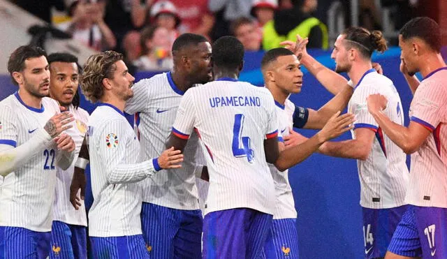 Francia es el líder del grupo D de la Eurocopa 2024. Foto: selección francesa.