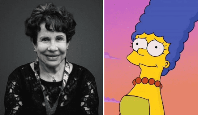 Nancy Mackenzie quien hacia la voz de Marge Simpson falleció. Foto: Composición LR/Difusión/Junkee