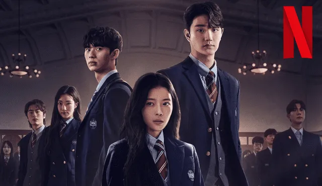 'Jerarquía' es protagonizado por Roh Jeong Eui, Lee Chae Min, Kim Jae Won entre otros. Fotos: composición LR/Netflix