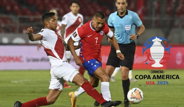 La última vez que se enfrentaron en Copa América, Perú venció por 3-0 a Chile. Foto: composición LR/AFP/CONMEBOL