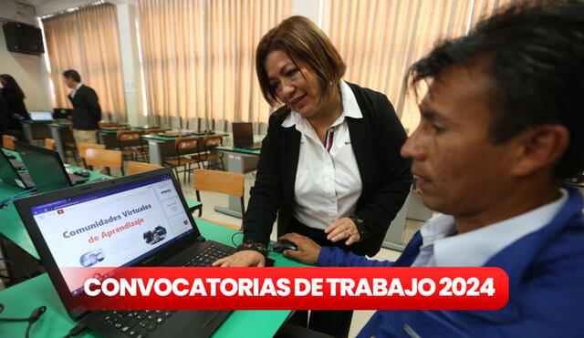 Minedu ofrece contratos CAS para junio de 2024 con sueldos desde S/6.000. Foto: Andina