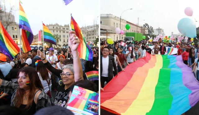 El Día del Orgullo LGTBI tiene su origen en Estados Unidos, debido a una manifestación que terminó en tragedia en 1969. Foto: Andina