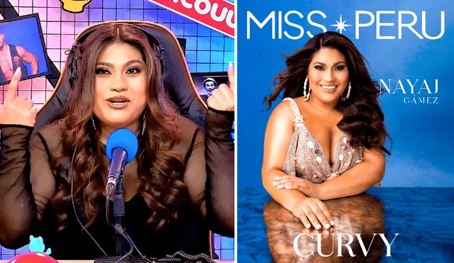 Nayaj Gámez Pumarada fue representante del certamen Miss Curvy en el Miss Perú 2024. Foto: composición LR/YouTube/Carlos Orozco/Instagram/Nayaj Gámez Pumarada