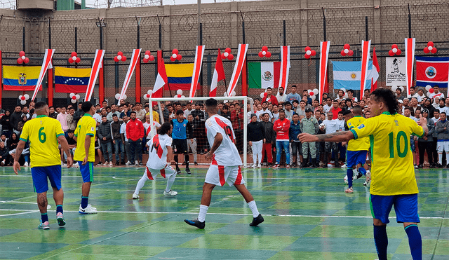 Reos realizan evento deportivo a puertas de la Copa América. Foto: Rosa Quincho / La República