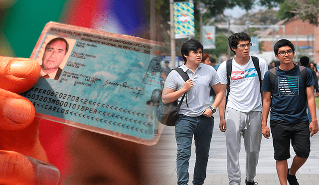 Descubre si los jóvenes de 17 años puede iniciar el trámite de su DNI azul. Foto: Composición LR/Andina.