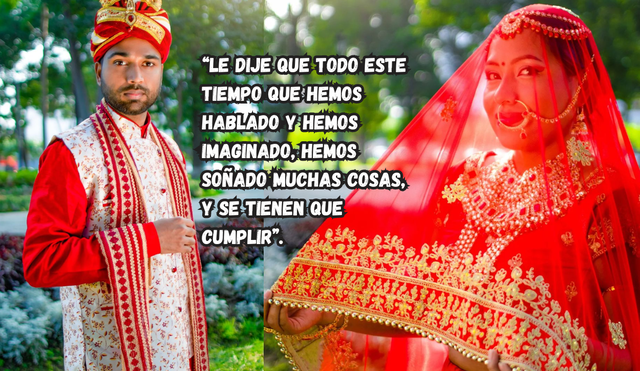 Sunny y Ruth son una pareja de esposos que vive en Perú y vende joyas hindú. Foto: composición LR/Choque cultural India-Perú/Instagram