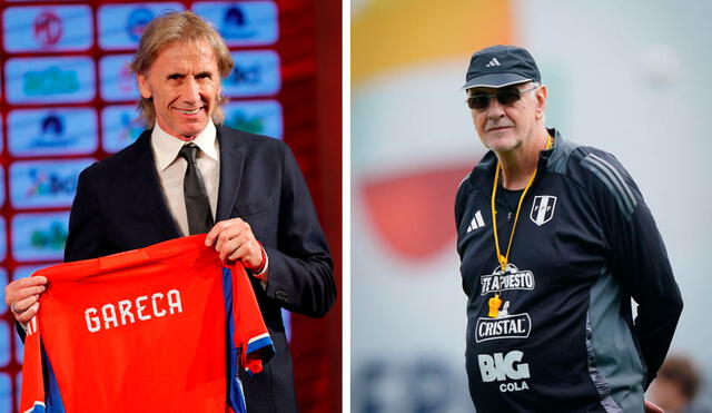 Gareca y Fossati se enfrentarán en el debut de la Copa América 2024. Foto: composición LR/AFP/difusión