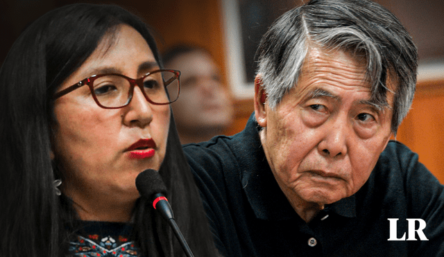 Ruth Luque recordó que Alberto Fujimori fue indultado por enfrentar una enfermedad terminal. Foto: composición Jazmín Ceras/ LR