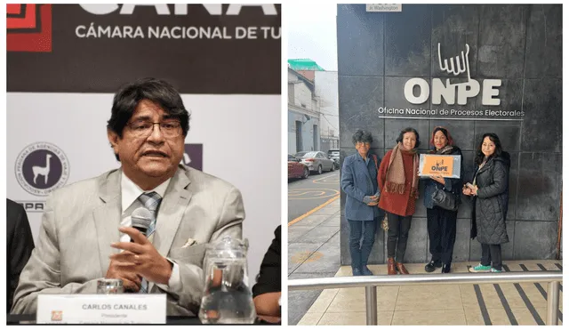 Integrantes del Movimiento por la Revocatoria del alcalde de Miraflores, Carlos Canales, recibieron de la ONPE el kit electoral y este sábado iniciarán la recolección de firmas.