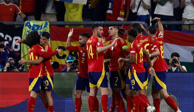 España superó en las estadisticas a Italia y lo trasladó al marcador en la Eurocopa 2024. Foto: AFP