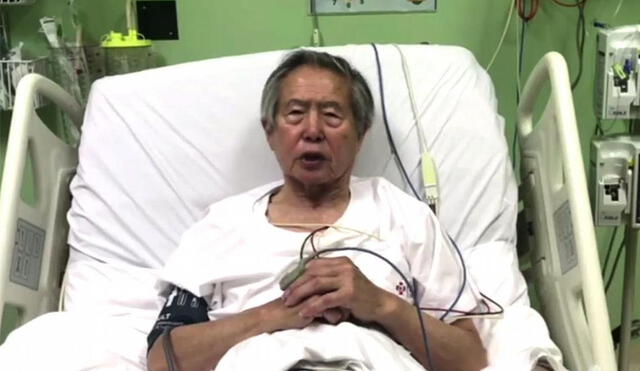 Alberto Fujimori aseguró estar muy mal de salud cuando estaba en la cárcel. Foto. difusión