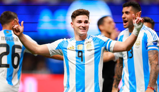 La selección argentina debutó con un triunfo frente a Canadá por la Copa América 2024. Foto: AFP