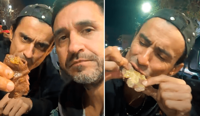 Los youtubers argentinos se rindieron ante el sabor de los anticuchos. Foto: captura de YouTube (Leo Lema).