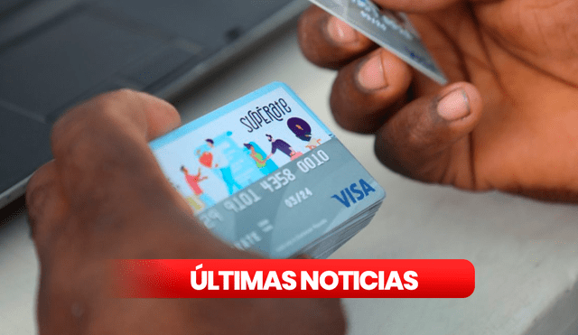 La tarjeta Supérate tendrá una nueva con chip para que los dominicanos reciban los beneficios económicos en  República Dominica. Foto: Listín Diario