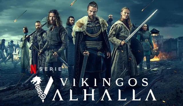 'Vikingos Valhalla': la serie más vista de la plataforma se estrena el próximo mes. Foto: composición LR/ Netflix