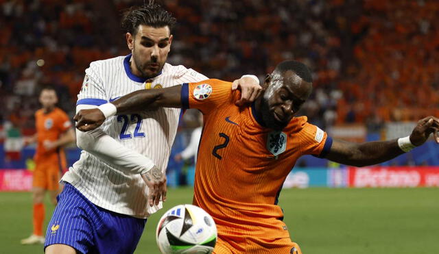 Francia y Países Bajos sumaron 4 puntos y deben asegurar su clasificación en la siguiente fecha. Foto: AFP