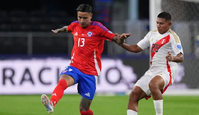 La selección peruana enfrentó a Chile por la fecha 1 de la Copa América 2024. Foto: AFP